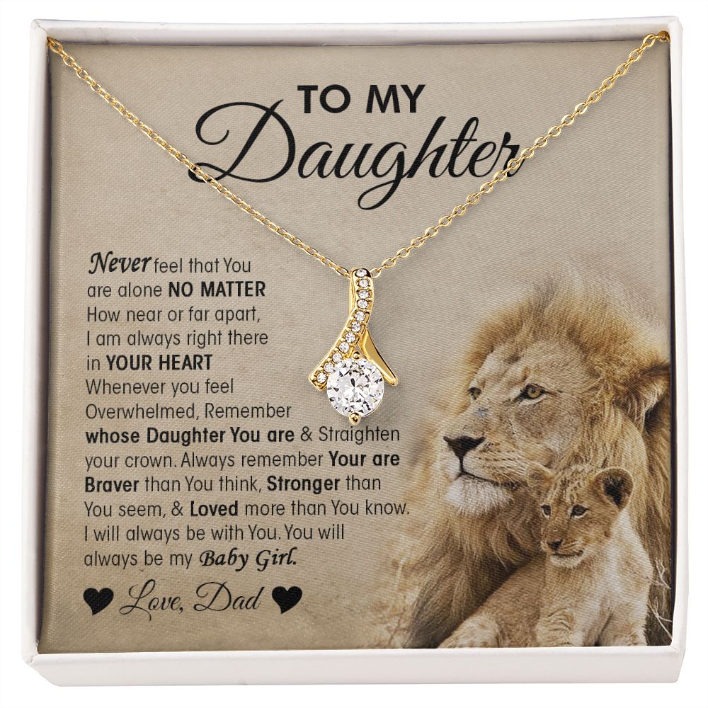 To My Daughter | Alluring Beauty Necklace