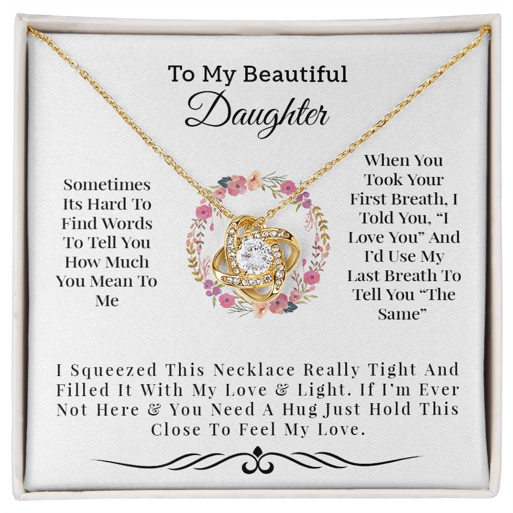 Conquer The World | To My Daughter Necklace – Prime Choice