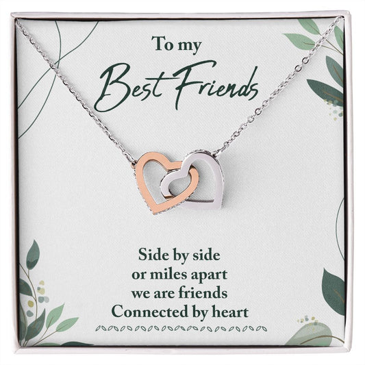 My Best Friend | Interlocking Hearts Necklace