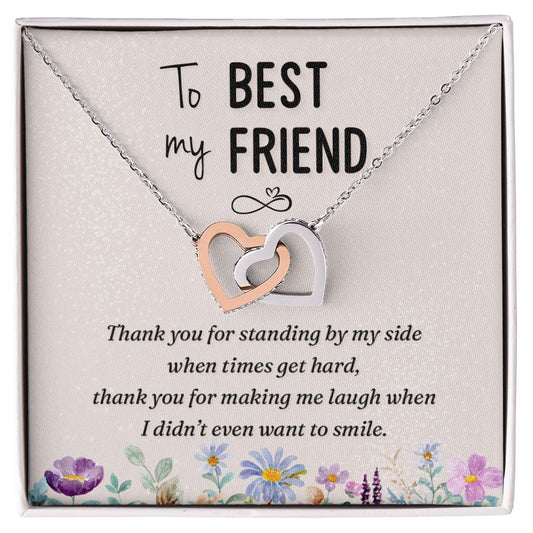 My Best Friend | Interlocking Hearts Necklace
