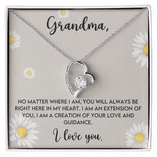 To My Grandma | Forever Love Necklace